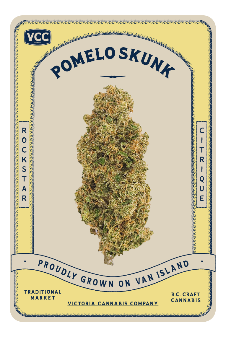 pomelo skunk cultivar vancouver island craft cannabis